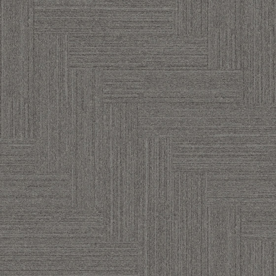 World Woven - WW880 Loom Charcoal variation 1 | Baldosas de moqueta | Interface USA