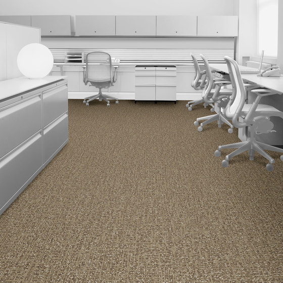 World Woven - WW890 Dobby Natural variation 8 | Quadrotte moquette | Interface USA