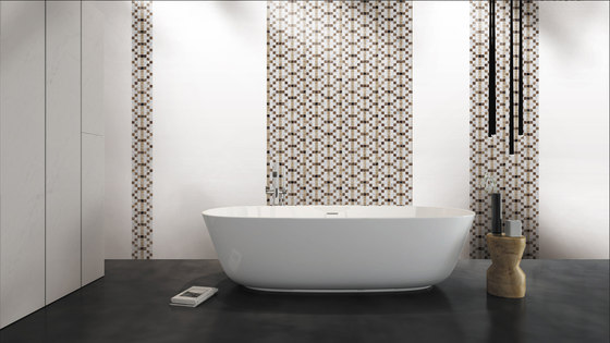 Mosaic Square FREEDRAWING 12X12 | Type B | Naturstein Fliesen | Gani Marble Tiles