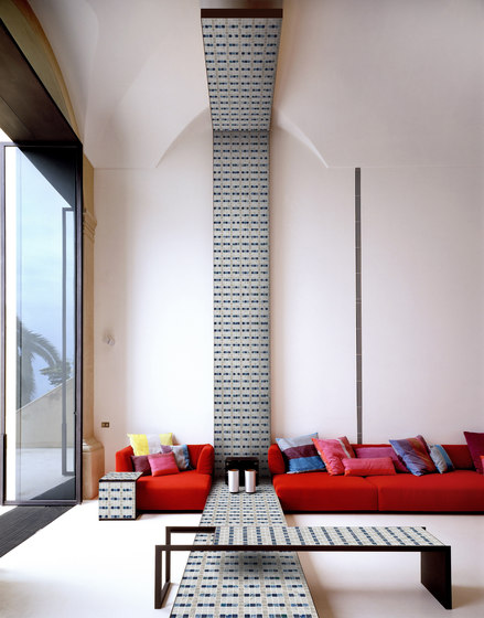 Mosaic Square LINE 12X12 | Type M | Dalles en pierre naturelle | Gani Marble Tiles