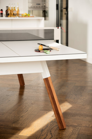You and Me 220 Ping Pong Table Oak White | Esstische | RS Barcelona