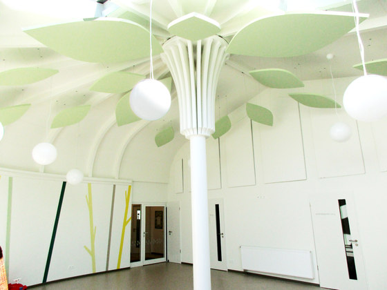 APN Vinta Leaf A (e) | Illuminated ceiling systems | apn acoustic solutions