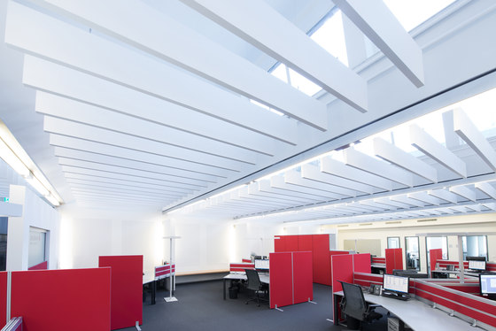 APN Lamella A rectangle | Illuminated ceiling systems | apn acoustic solutions