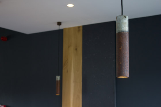 Roest vertical 30 zinc pendant | Suspended lights | Karven