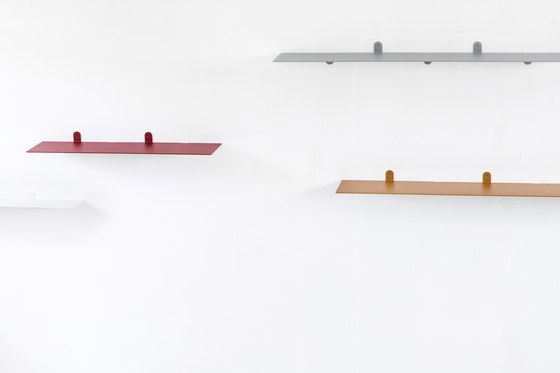 shelf n°3 | brick red | Scaffali | valerie_objects