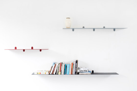 shelf n°3 | brick red | Shelving | valerie_objects
