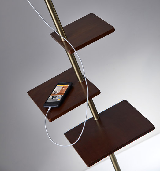 Griffin Shelf Floor Lamp | Lampade piantana | ADS360