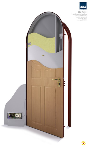 Opentech - Security Door | Wohnungseingangstüren | Di.Bi. Porte Blindate