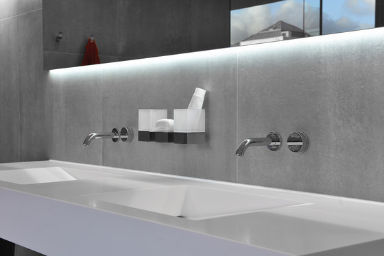 Tune | Concealed single-lever sink mixer, long spout | Grifería para lavabos | rvb