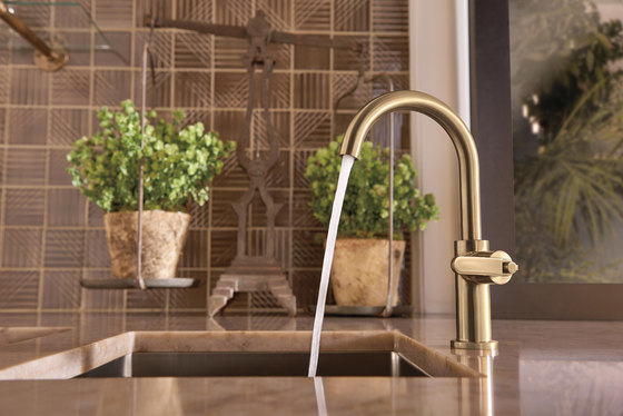 Articuating Faucet with Finished Hose | Robinetterie de cuisine | Brizo