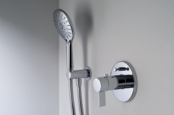 Therm| Set miscelatore termostatico da bagno da incasso con 2 manopole | Rubinetteria doccia | LAUFEN BATHROOMS