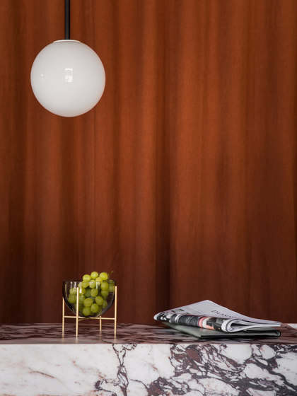 TR Bulb | Table Lamp | Brushed Brass | Matt Opal Bulb | Luminaires de table | Audo Copenhagen