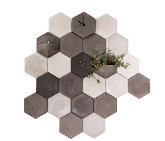 MonoTile | Concrete Light Grey | Wall decoration | Valence Design