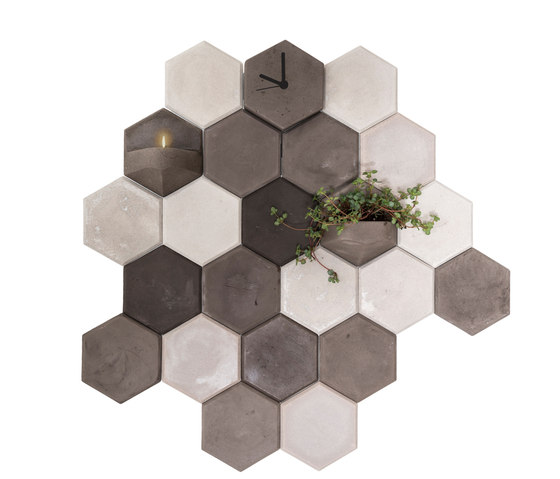 MonoPlanter | Concrete Light Grey | Pots de fleurs | Valence Design