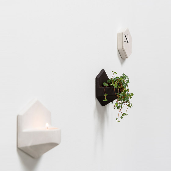 MonoPlanter | Concrete Dark Grey | Pots de fleurs | Valence Design