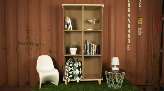 Out of the box carton cabinet | Regale | Tuttobene