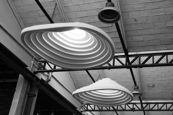 Rice Field Acoustic Lamps | Lámparas de suspensión | Tuttobene