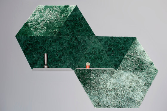 Dynamic Geometry wall sculpture for Transnatural | Hocker | Tuttobene