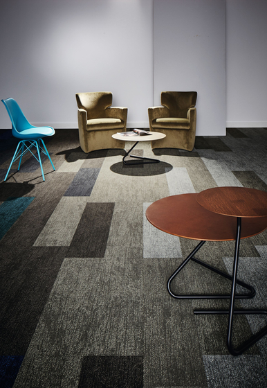 Flotex Planks | Lava Koro | Carpet tiles | Forbo Flooring