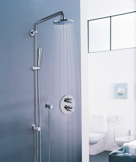 Rainshower® System 210 Shower system with thermostat | Shower controls | GROHE