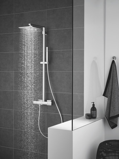 Euphoria System 260 Duschsystem mit Thermostatbatterie für die Wandmontage | Duscharmaturen | GROHE