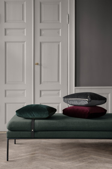 Turn Sofa 3 - Wool - Blue/Light Grey | Sofas | ferm LIVING