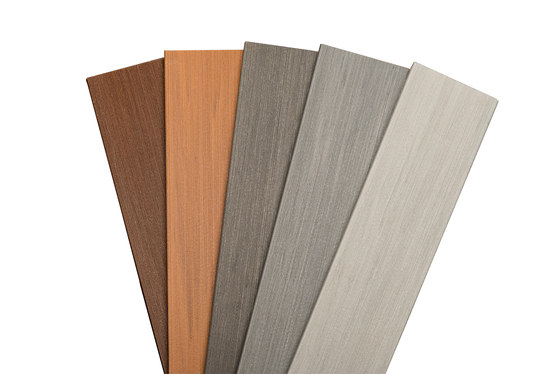 Atmosphere | Brushed Decking board - Ushuaïa Grey | Flooring | Silvadec