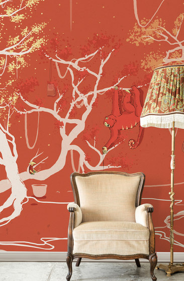 Il giardino delle bertucce | Wall coverings / wallpapers | WallPepper/ Group