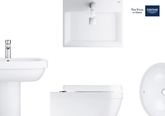 Cube Keramik Stand-Tiefspül-WC | WCs | GROHE