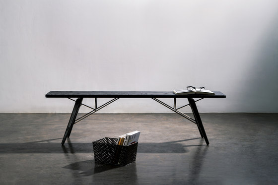 Kahn dining bench | Benches | District Eight
