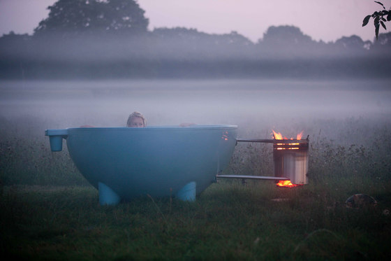 Dutchtub Original Pigeon Blue | Outdoor bathtubs | Weltevree