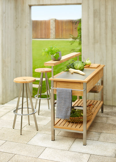 Butler Kitchen Trolley | Compact outdoor kitchens | solpuri
