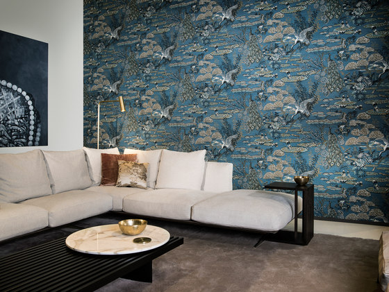 Curiosa Lotus | Wall coverings / wallpapers | Arte