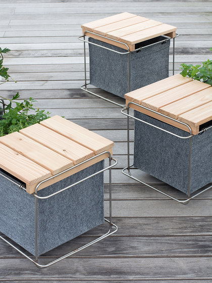 Grit / Bench | Storage boxes | bartmann berlin