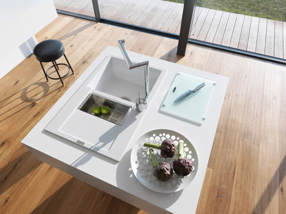 Maris Sink MRG 611-62 Fragranite Pure White | Fregaderos de cocina | Franke Home Solutions