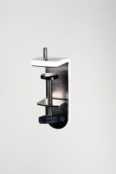 Splitty Pro Desk Lamp with one-piece desk clamp, Matte Black | Tischleuchten | Koncept