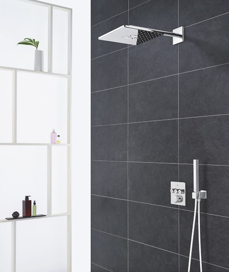 Rainshower 310 SmartActive Cube Conjunto de ducha mural 430 mm, 2 chorros | Grifería para duchas | GROHE