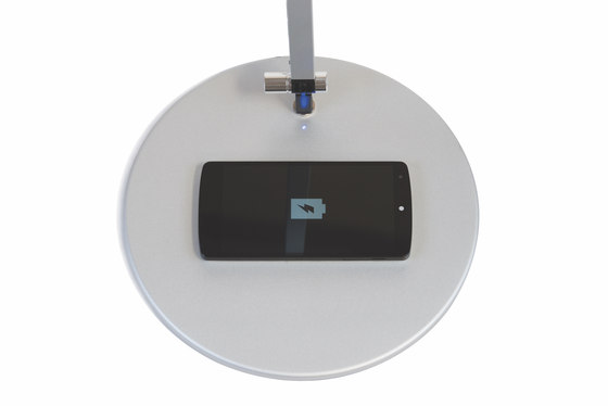 Mosso Pro Desk Lamp with through-table mount, Metallic Black | Tischleuchten | Koncept