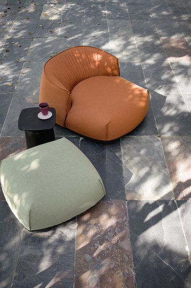 Brioni Lounge armchair large | Sessel | Kristalia