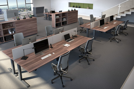 Domino Desk | Tables collectivités | Fleischer Büromöbelwerk