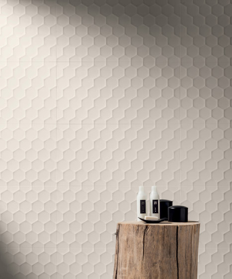 4D | Diamond White Dek | Ceramic tiles | Marca Corona
