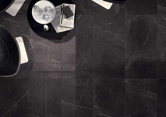 Deluxe | Grey Dark Tozzetto Reflex | Ceramic tiles | Marca Corona