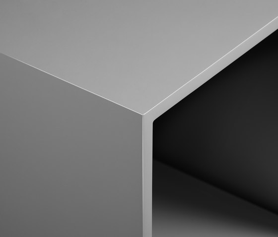 Bookcase Silver Grey Half-Size Horizontal M30 | Scaffali | ATBO Furniture A/S