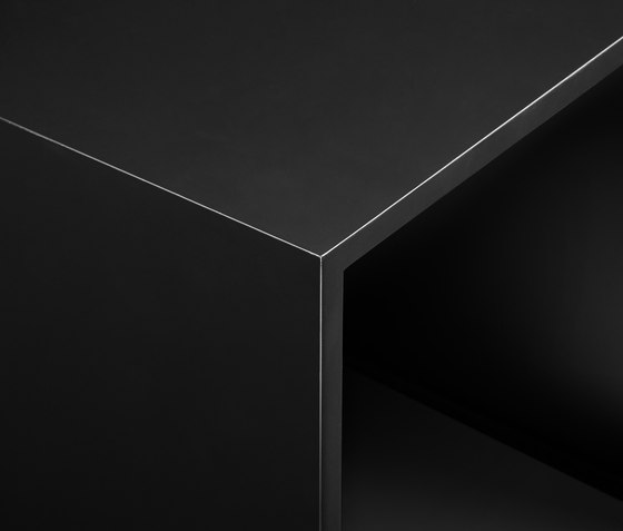 Bookcase Silver Grey Half-Size Horizontal M30 | Étagères | ATBO Furniture A/S
