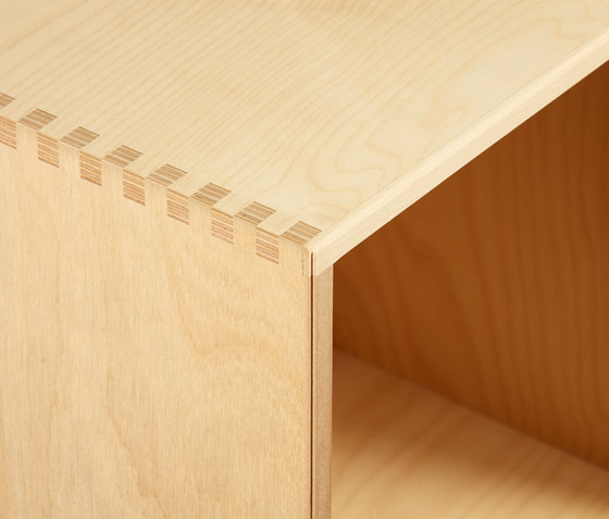 Bookcase Solid Oak Half-Size Horizontal M30 | Scaffali | ATBO Furniture A/S