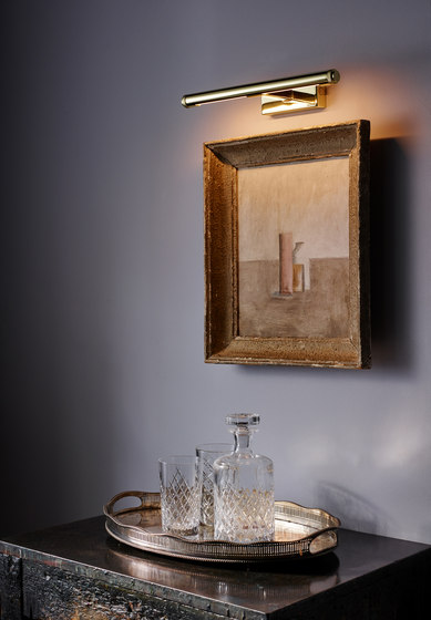 Cooper Picture Light, Short, Polished Brass | Lampade parete | Original BTC