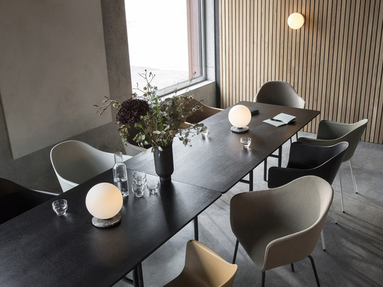 Harbour Column Dining Table, Star Base | Bistro tables | Audo Copenhagen