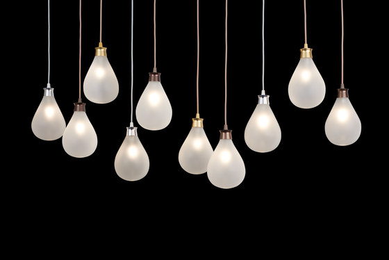Cintola Pendant polished aluminium | Suspended lights | Tom Kirk Lighting