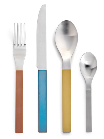 cutlery | brushed stainless | Cubertería | valerie_objects