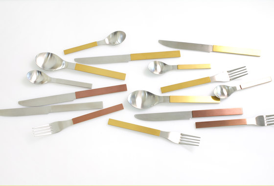 cutlery | brushed stainless | Couverts | valerie_objects
